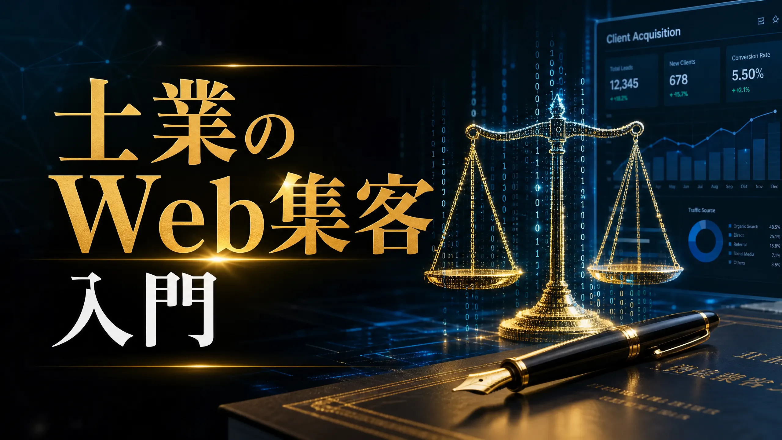 士業のホームページ集客｜税理士・行政書士・弁護士のWeb集客のポイント