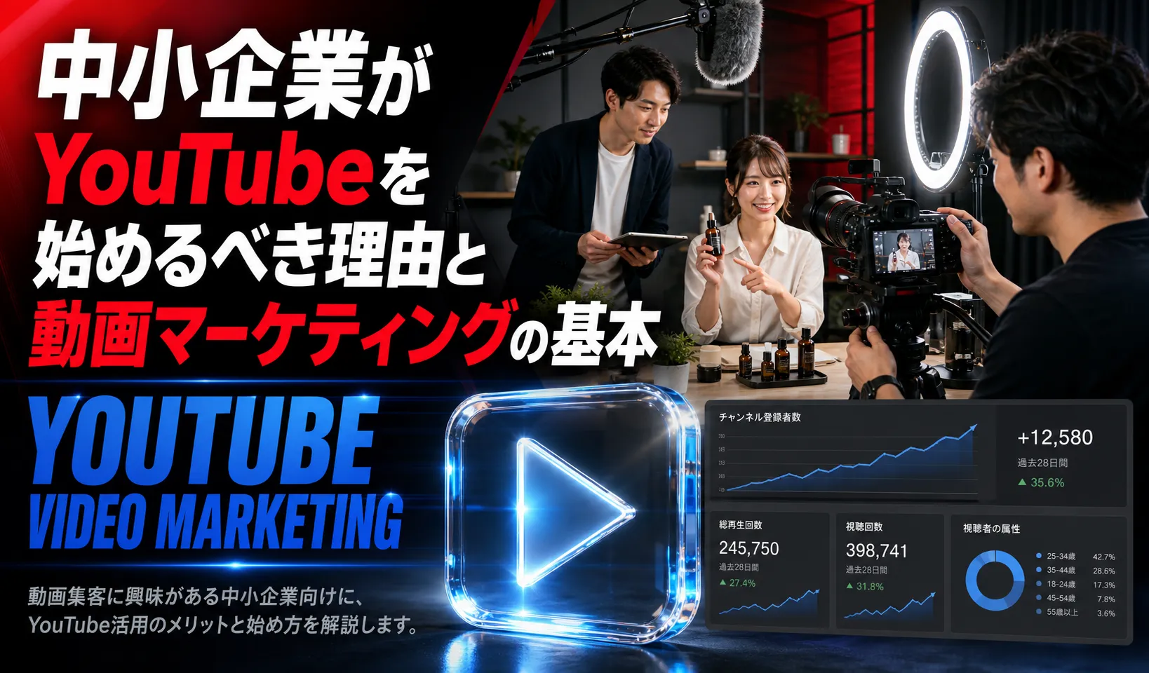 中小企業がYouTubeを始めるべき理由と動画マーケティングの基本